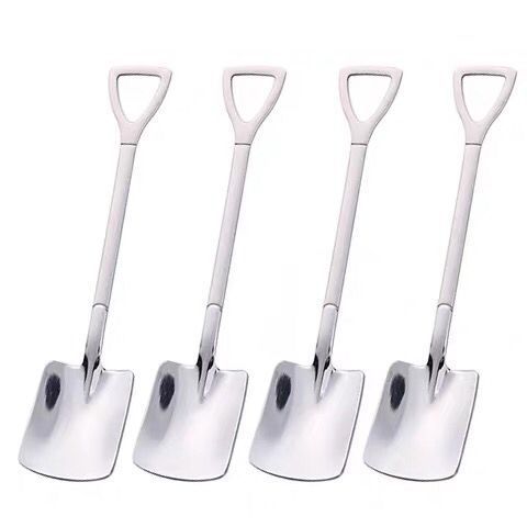 Stainless Steel Spade Creative Dessert Spoon