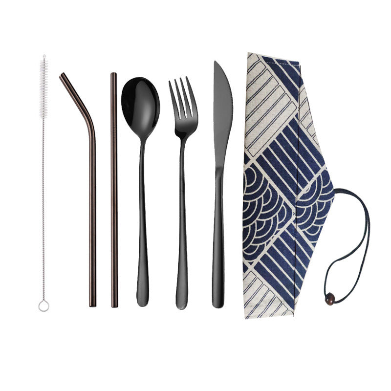 304 stainless steel portable tableware