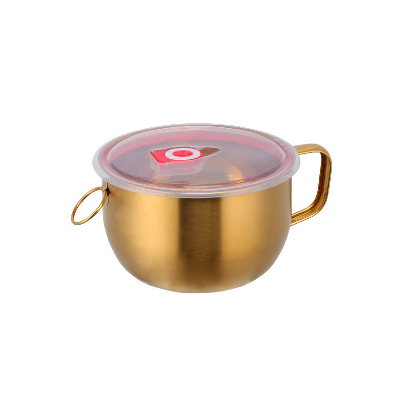 304 stainless steel bowl instant noodle artifact