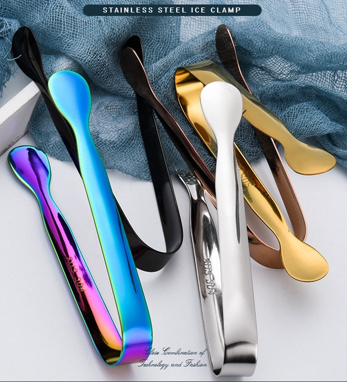 Stainless steel mini ice clip