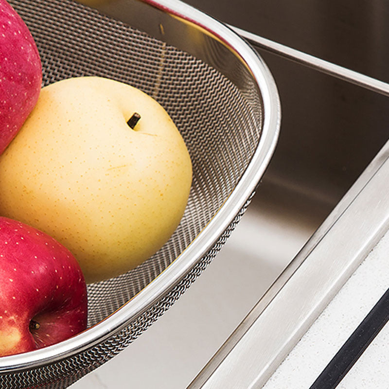 Simple Stainless Steel Drain Rack Sink
