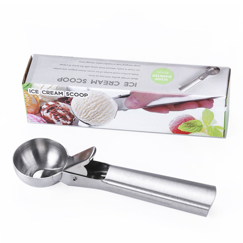 Stainless Steel Sanding Ice Cream Spoon