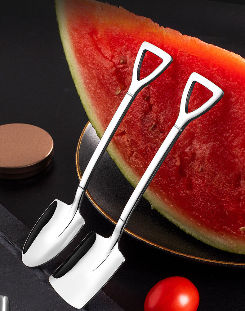 Stainless Steel Spade Creative Dessert Spoon