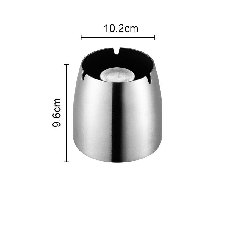 Stainless Steel Ashtray With Lid