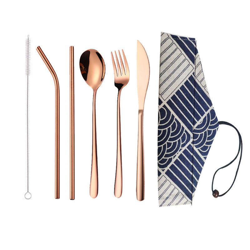 304 stainless steel portable tableware
