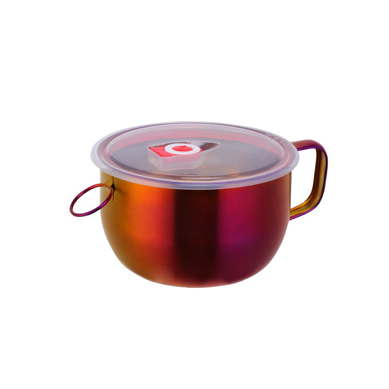 304 stainless steel bowl instant noodle artifact