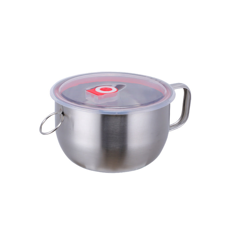304 stainless steel bowl instant noodle artifact