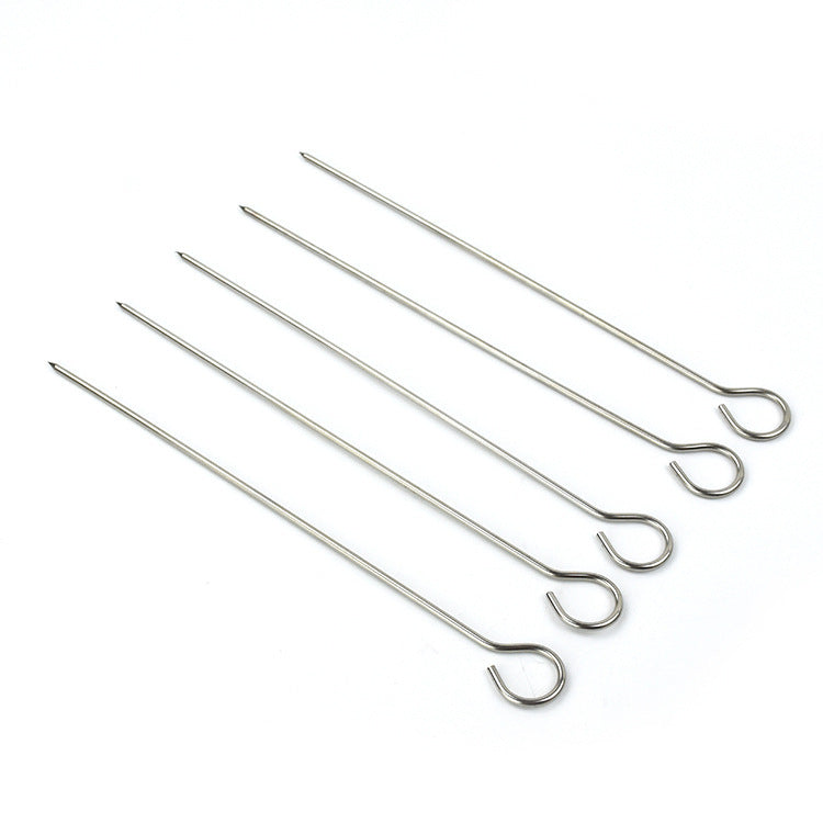 Home Stainless Steel Kebab Needle Holder