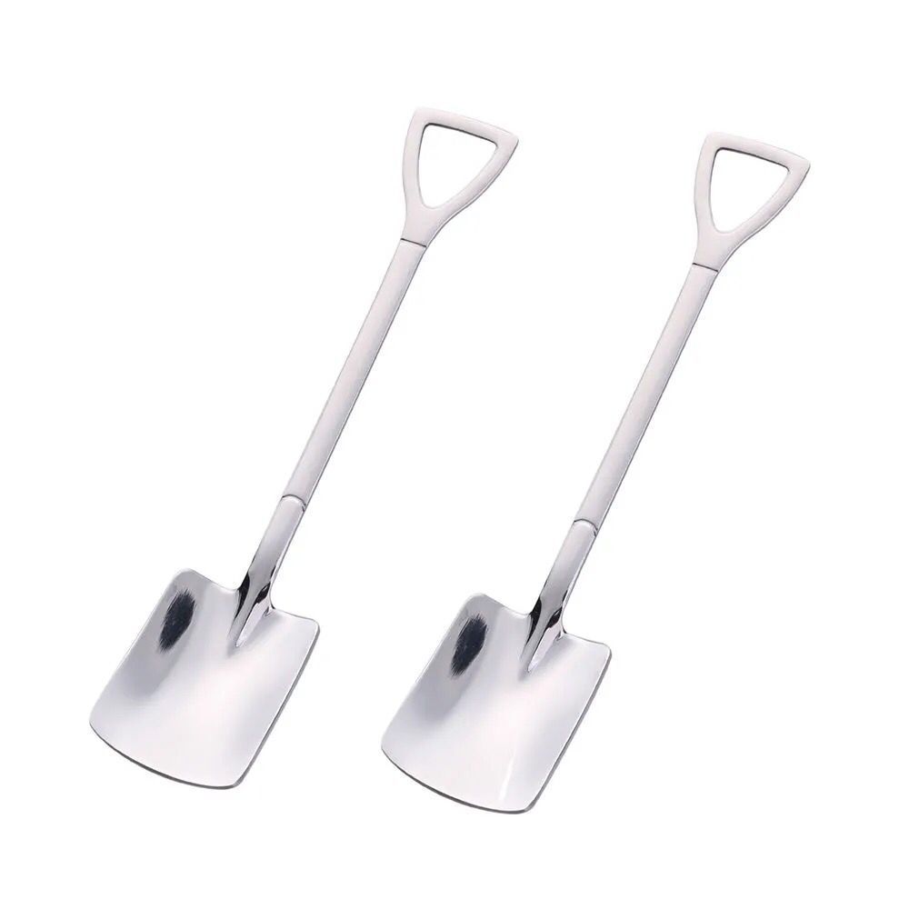 Stainless Steel Spade Creative Dessert Spoon