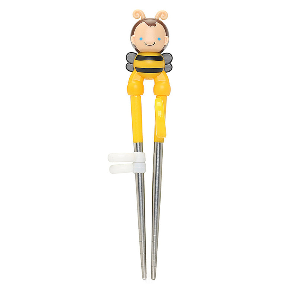 Stainless steel children's practice chopsticks