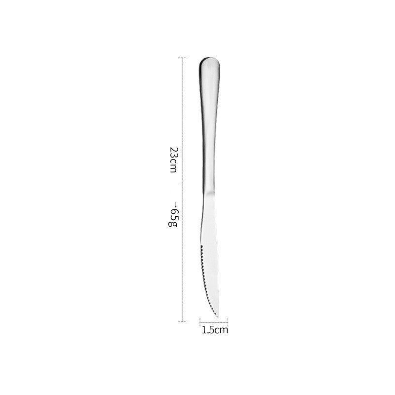 Fashion Stainless Steel Tableware Cutlery Western