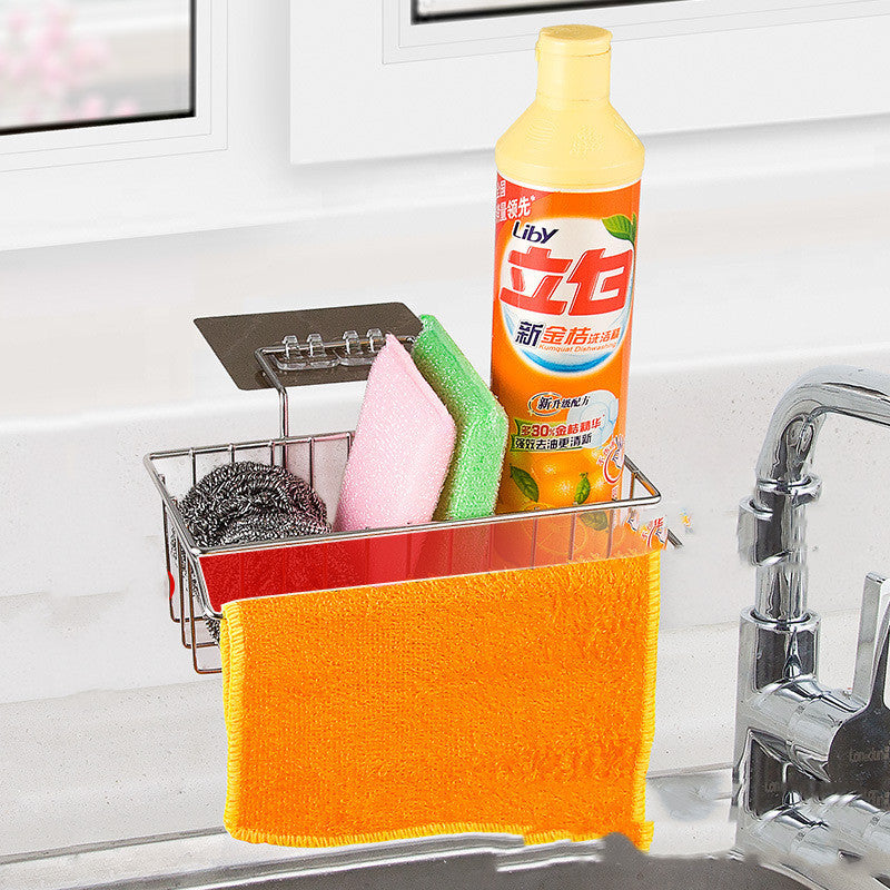 304 stainless steel dish cloth rag rack