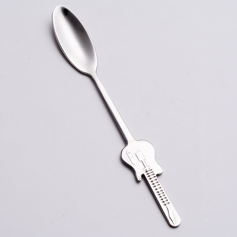 Music stainless steel coffee spoon
