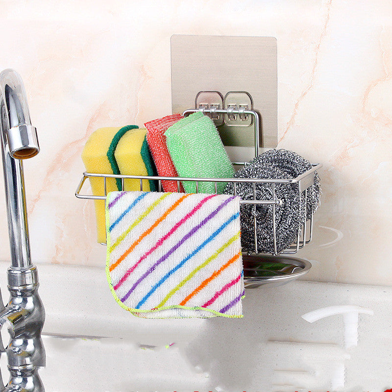 304 stainless steel dish cloth rag rack