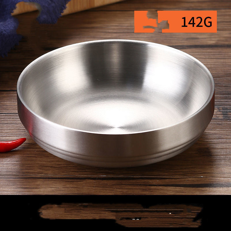 Stainless Steel Cold Seasoning Dish Rice Bowl