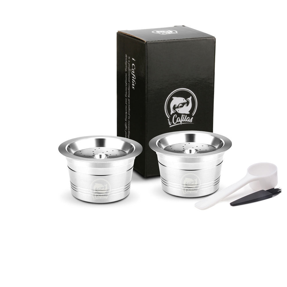 Capsule Machine Stainless Steel Coffee Shell