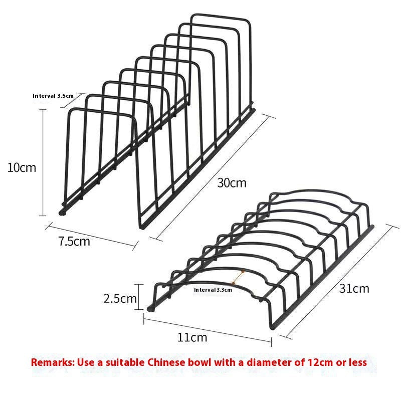 Stainless Steel Kitchen Dish Storage Rack