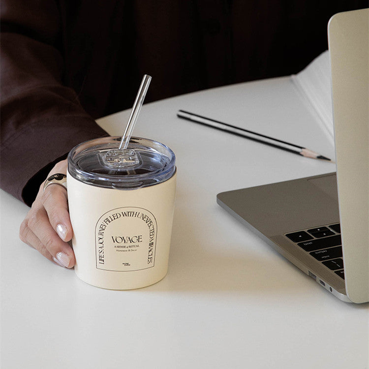 Stainless Steel Portable Simple Insulation Water Cup