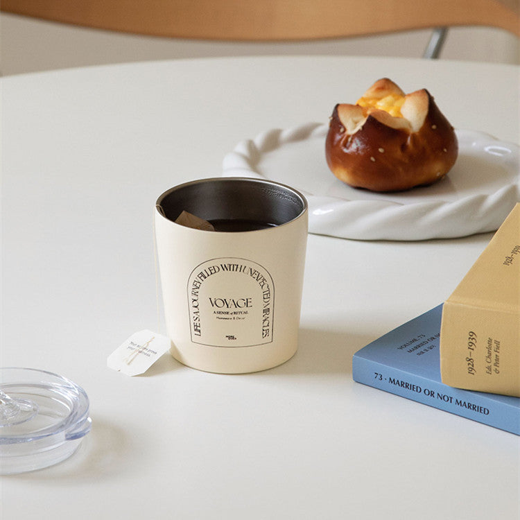 Stainless Steel Portable Simple Insulation Water Cup