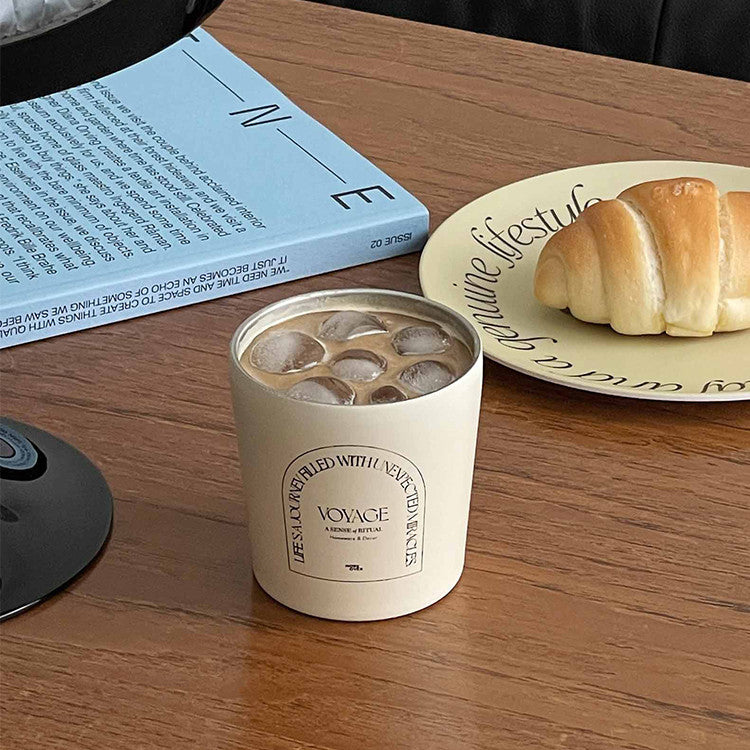 Stainless Steel Portable Simple Insulation Water Cup