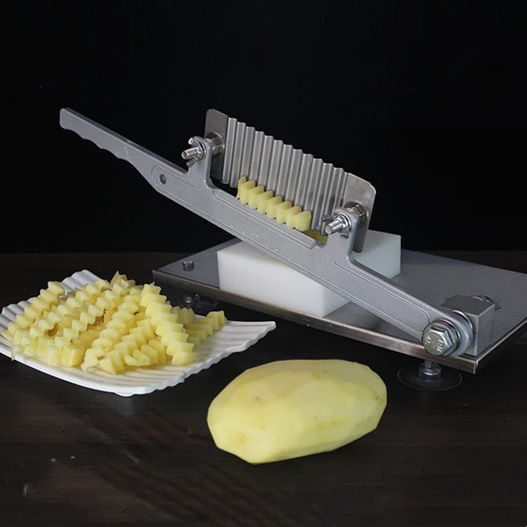 Stainless Steel Corrugated Potato Chip Slicer