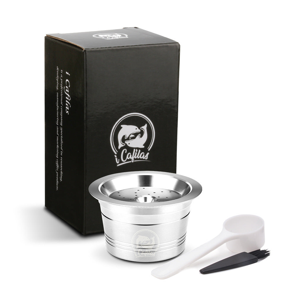 Capsule Machine Stainless Steel Coffee Shell
