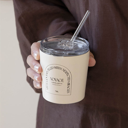 Stainless Steel Portable Simple Insulation Water Cup