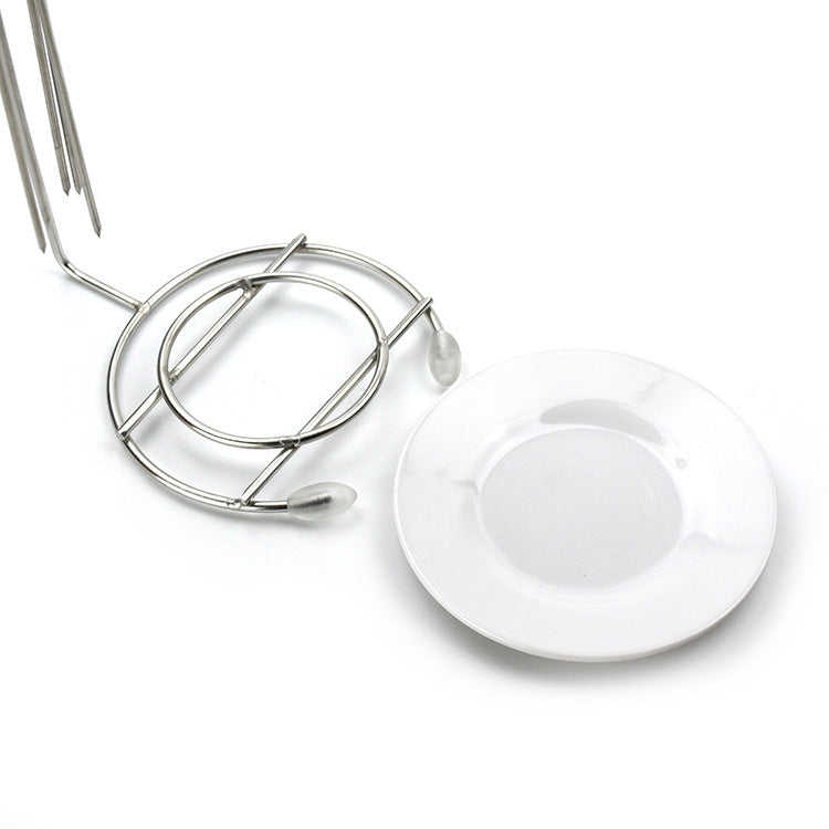 Home Stainless Steel Kebab Needle Holder