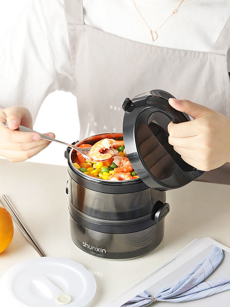 Multi-layer stainless steel lunch box