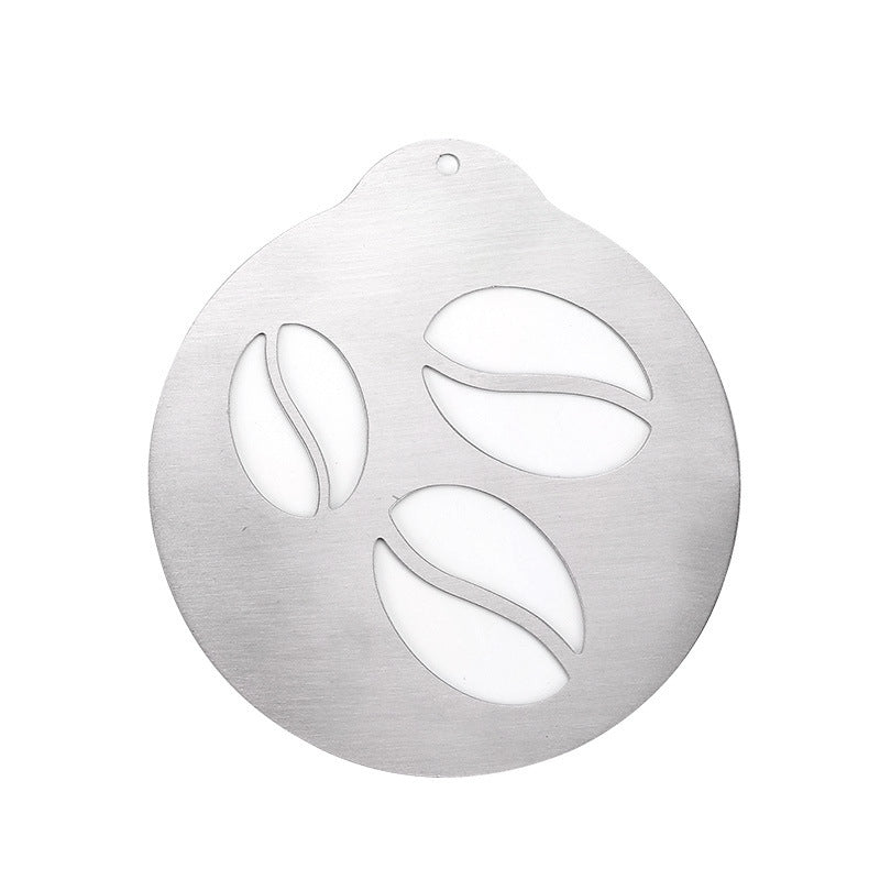Creative Stainless Steel Coffee Latte Mold