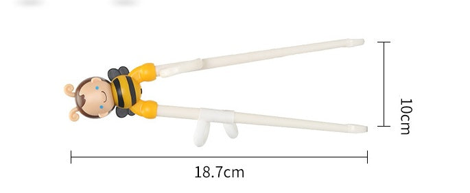 Stainless steel children's practice chopsticks