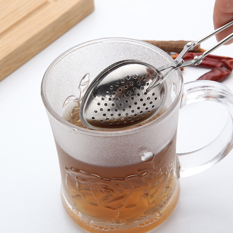 Stainless steel handle tea balls