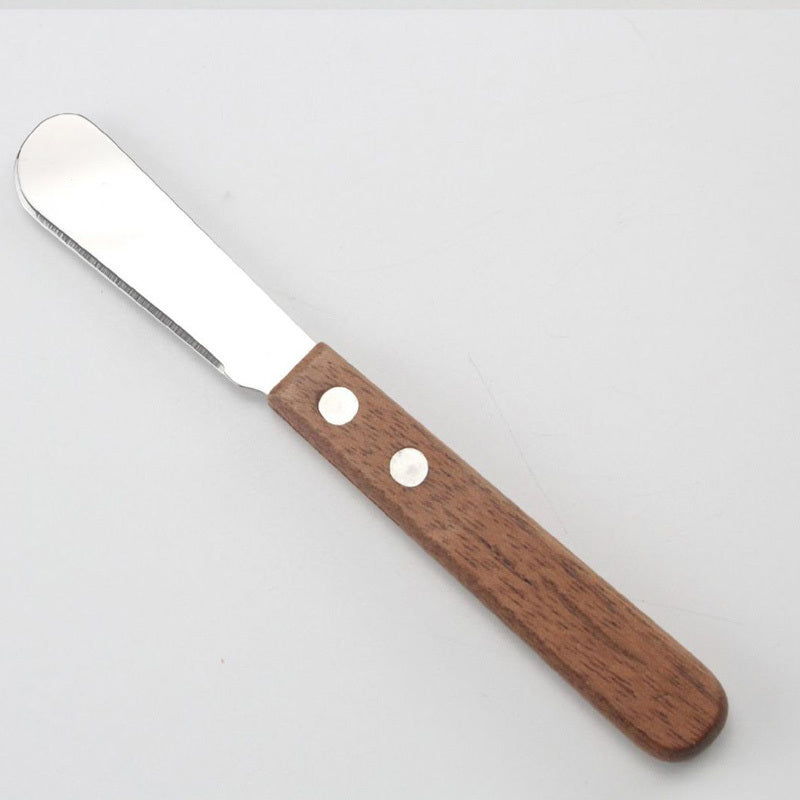 Stainless Steel Wooden Handle Pastry Tableware