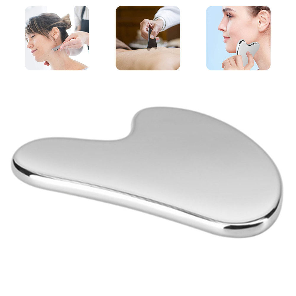 Household Heart-Shaped Stainless Steel Scraper