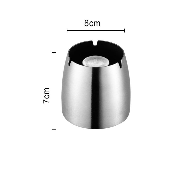 Stainless Steel Ashtray With Lid
