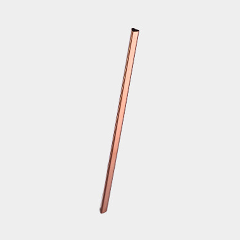 304 Stainless steel heart-shaped straw