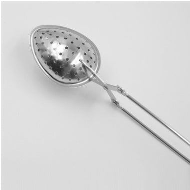 Leaf shaped stainless steel tea maker