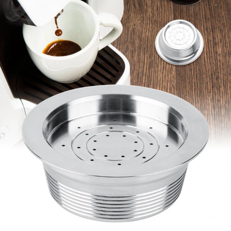Stainless steel capsule reusable shell
