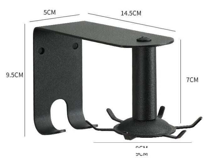 No Punching Rack Stainless Steel Swivel Hook