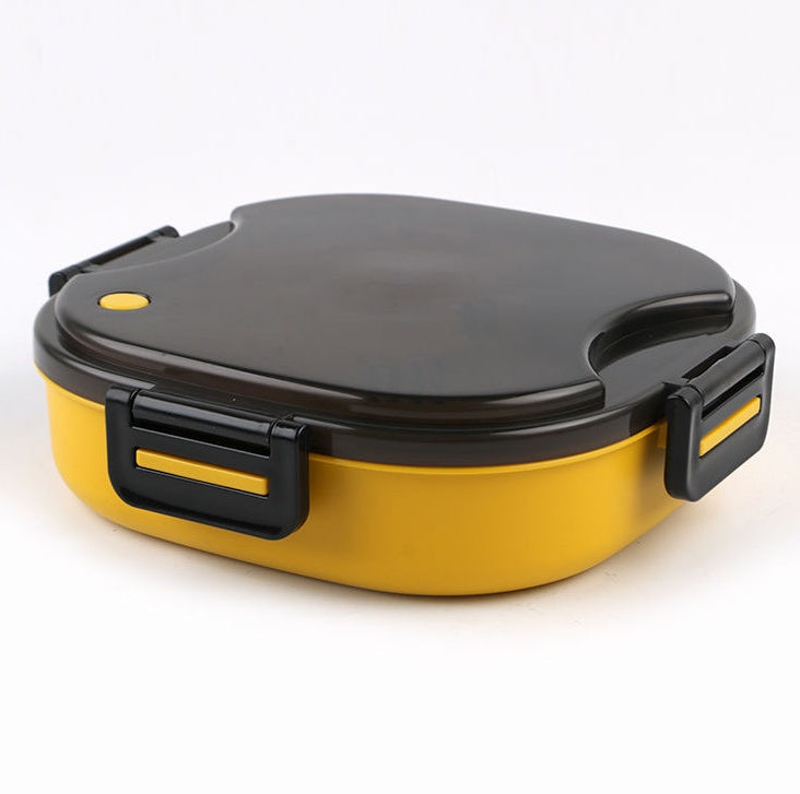 Stainless steel three grid lunch box