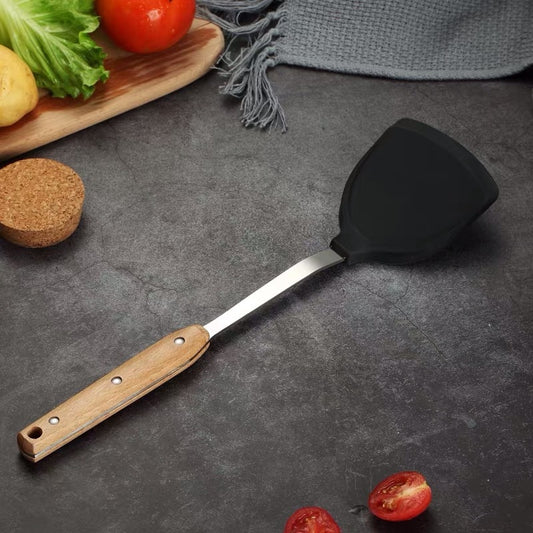 Stainless Steel Long Handle Silica Gel Shovel