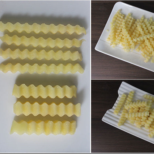 Stainless Steel Corrugated Potato Chip Slicer