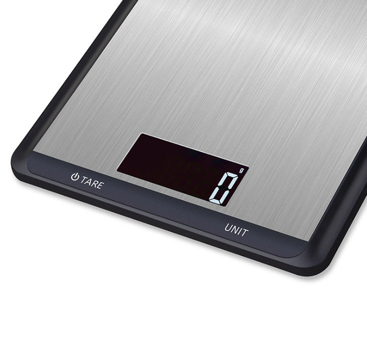 Stainless steel flat electronic platform scale