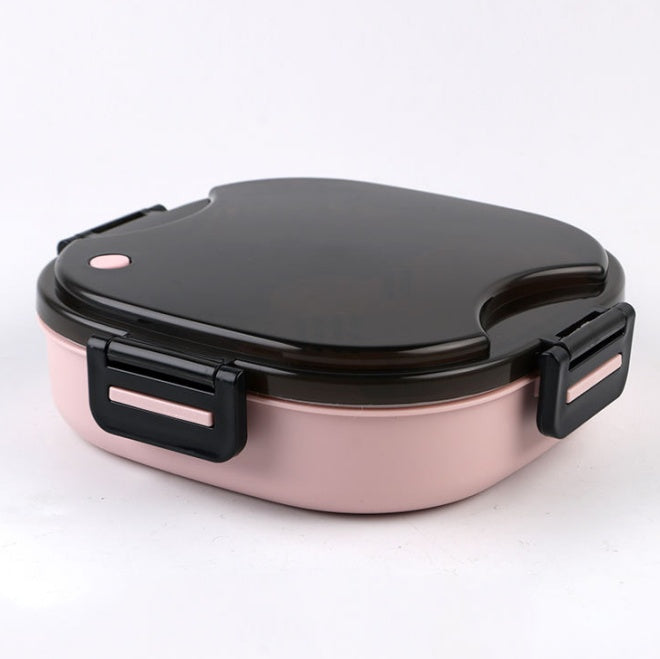 Stainless steel three grid lunch box