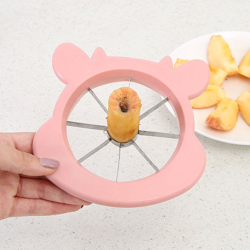 Stainless steel fruit splitting core remover