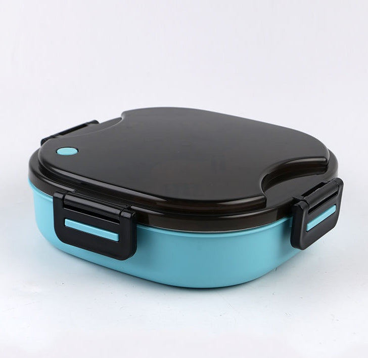 Stainless steel three grid lunch box