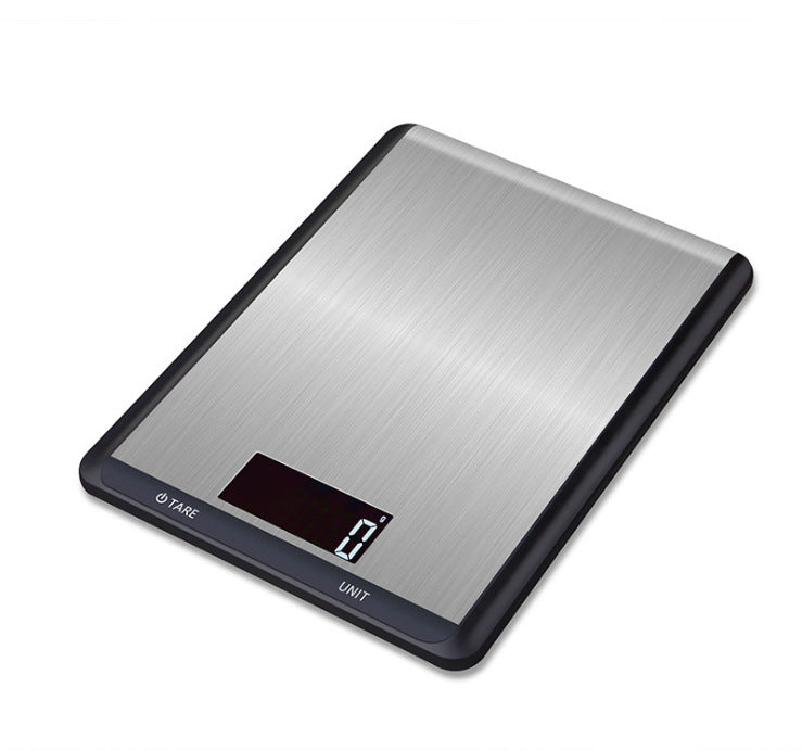 Stainless steel flat electronic platform scale