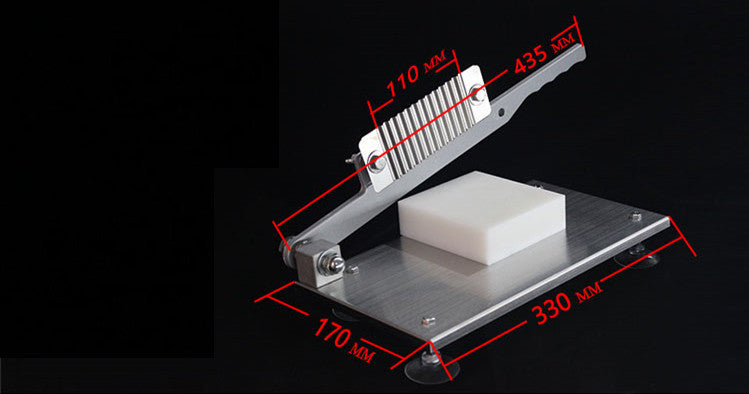 Stainless Steel Corrugated Potato Chip Slicer