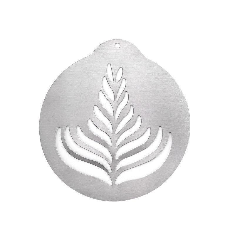 Creative Stainless Steel Coffee Latte Mold