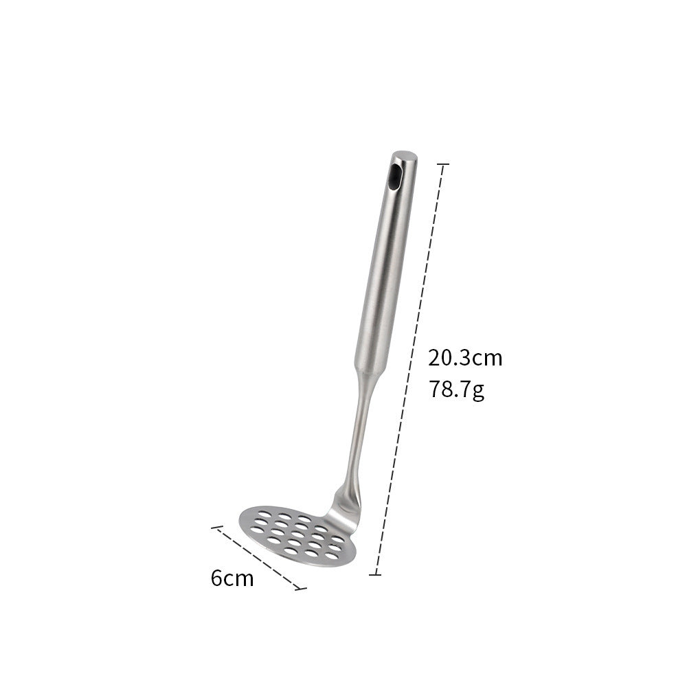 Stainless Steel Potato Masher Mashing Too